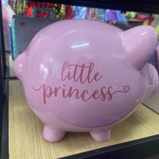 Little Princess Pink Large Piggy Bank