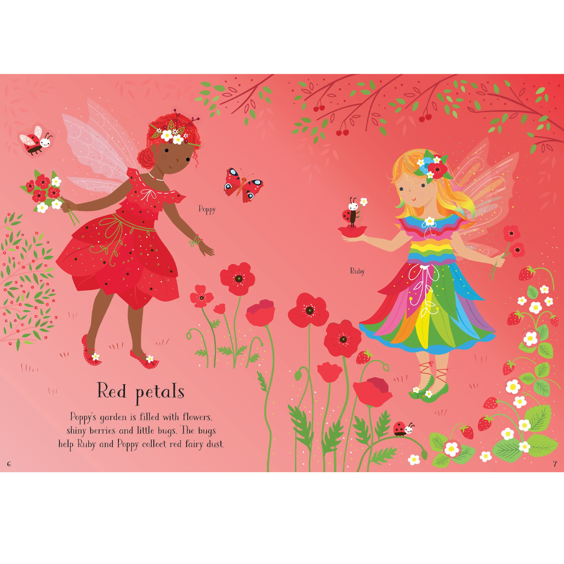 Little Sticker Dolly Dressing Rainbow Fairy