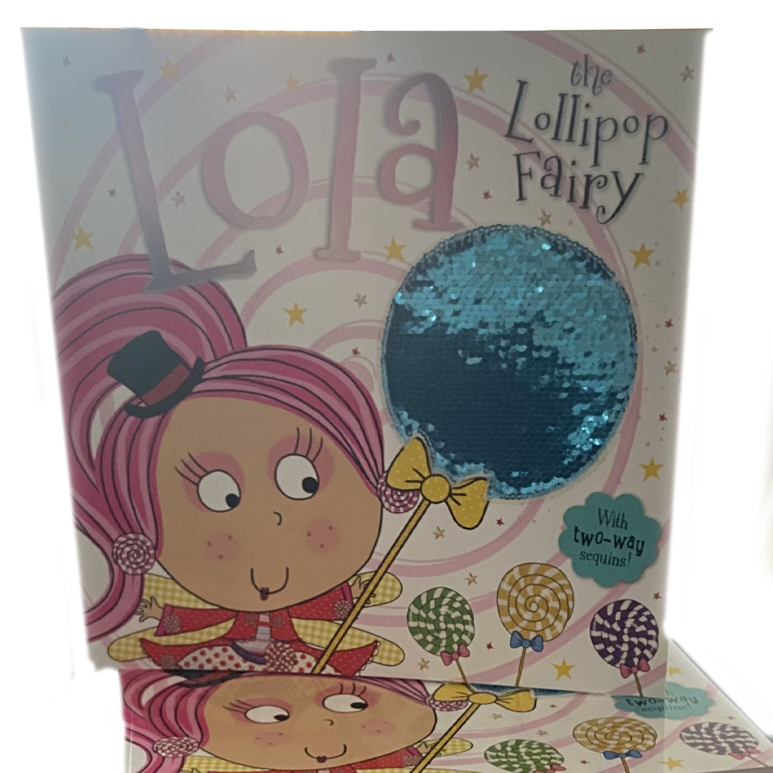 Lola the Lollipop Fairy Story Book With Two Way Sequins