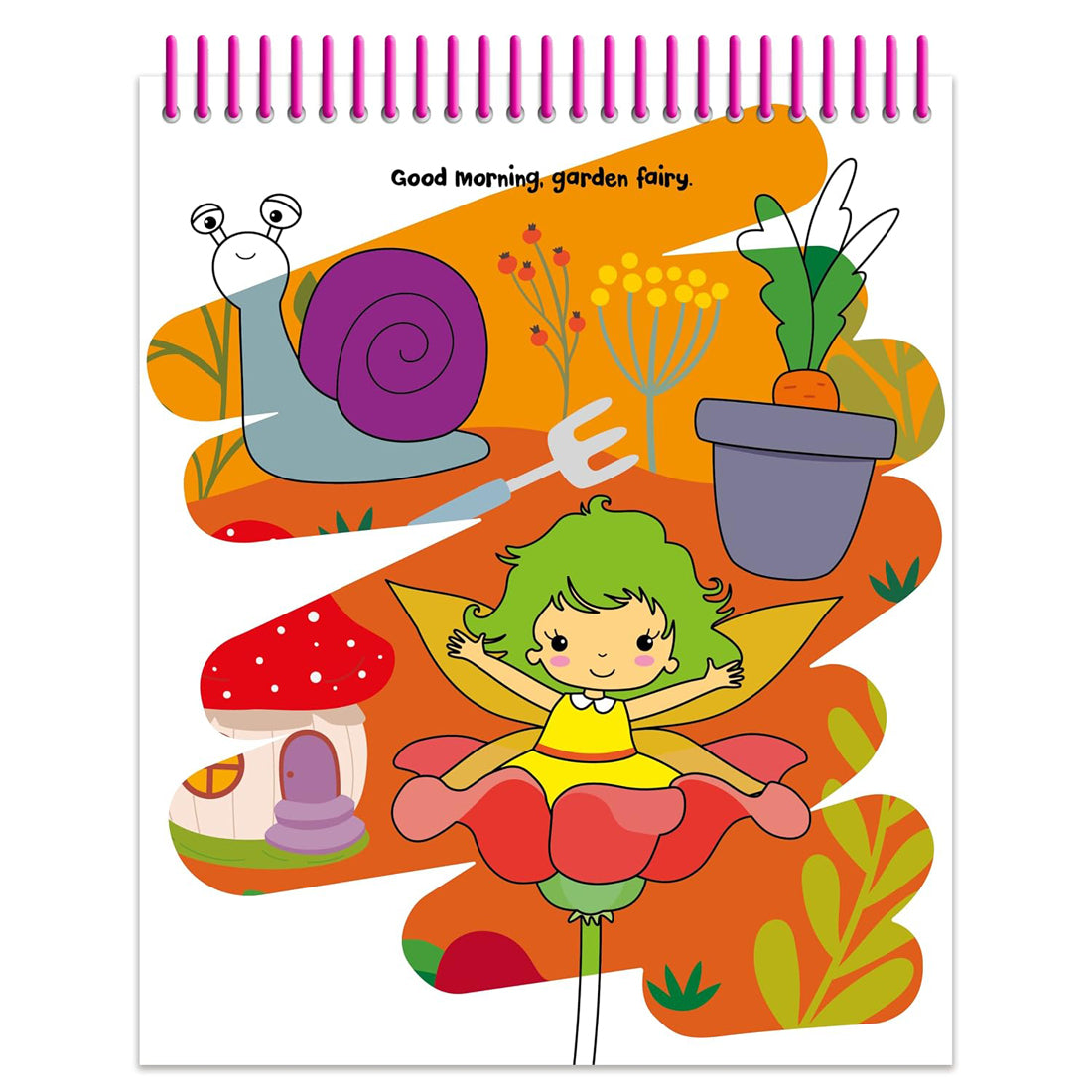 Magic Painting Fairies Colour Activity Book