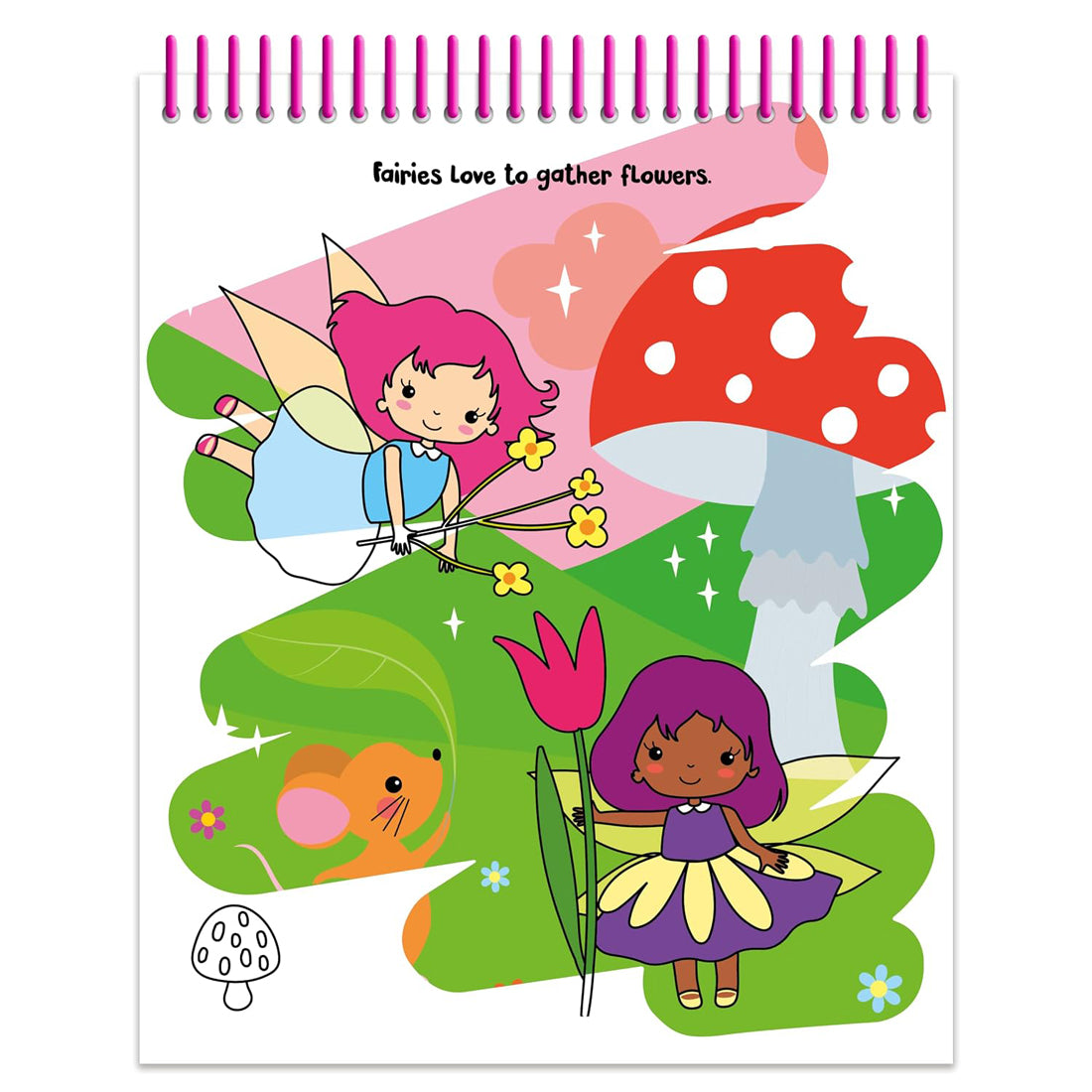 Magic Painting Fairies Colour Activity Book