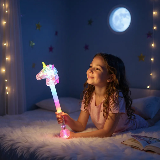 Magical Flashing Unicorn Wand