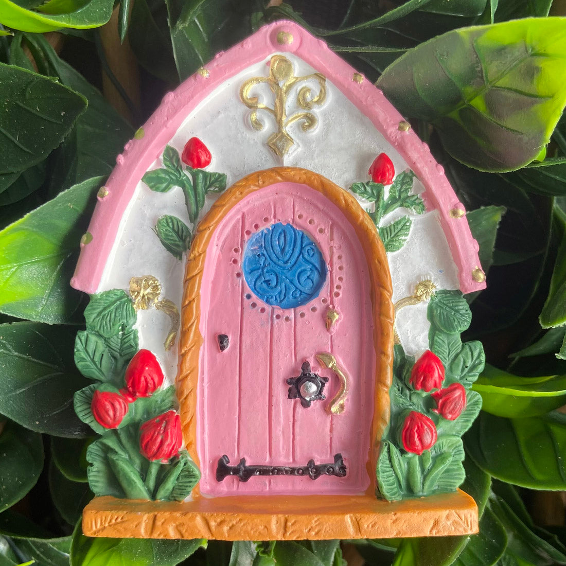 Magical Pink Fairy Door 9cm – The Fairy Shop