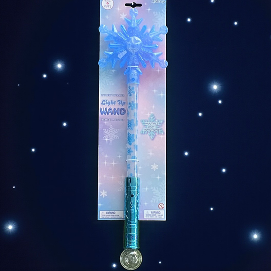 Magical Snowflake Light Up Wand