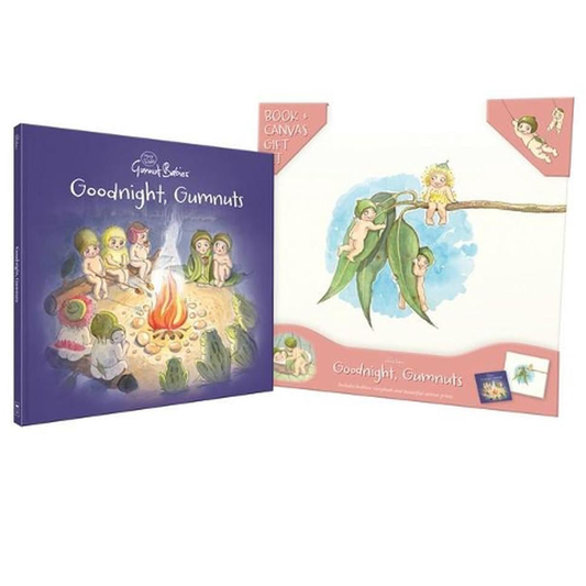 May Gibbs: Goodnight, Gumnuts Book & Canvas