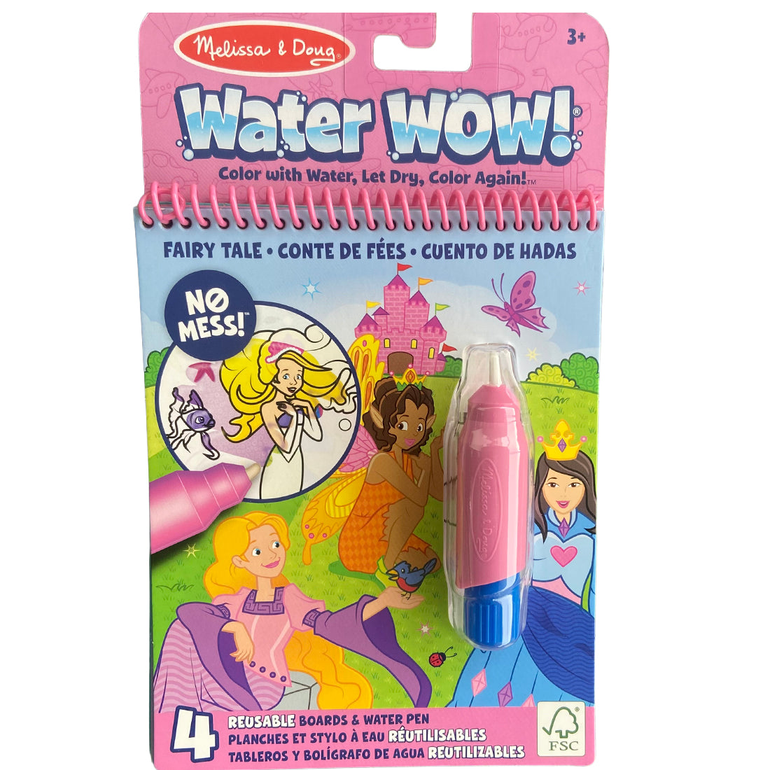 Melissa & Doug - On The Go - Water WOW! - Fairy Tale