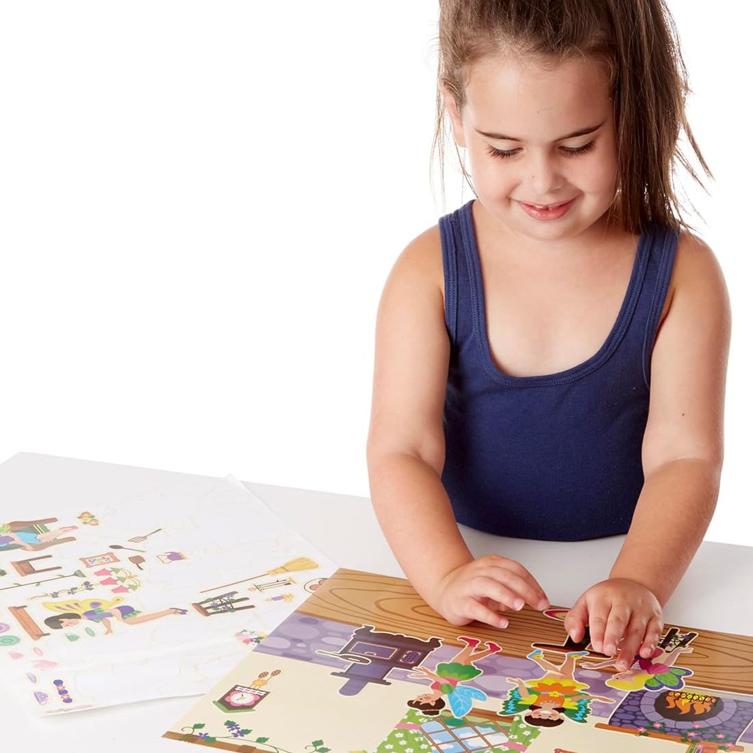 Melissa & Doug Reusable Sticker Pad: Fairies