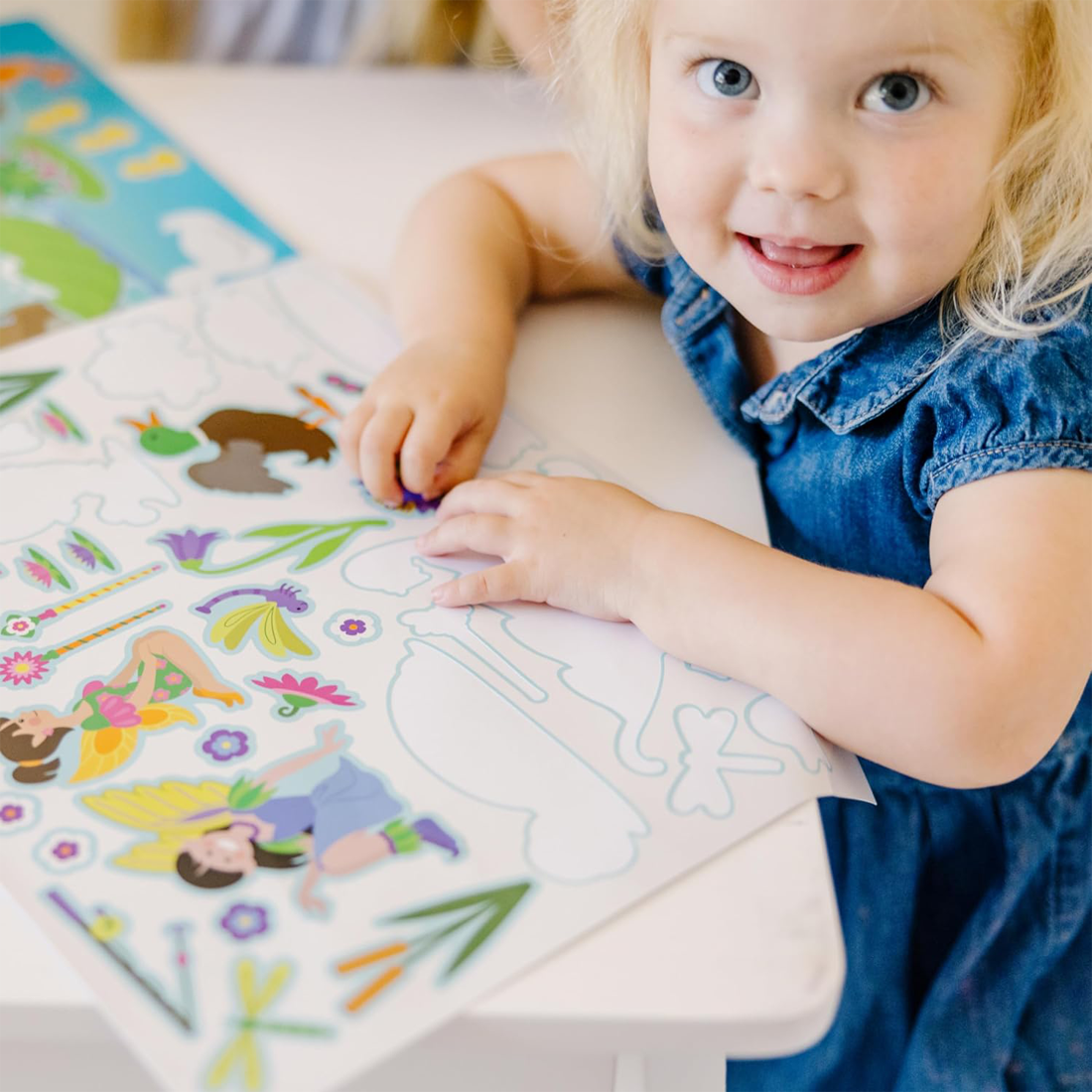 Melissa & Doug Reusable Sticker Pad: Fairies