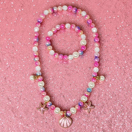 Mermaid Fantasy Necklace & Bracelet Set