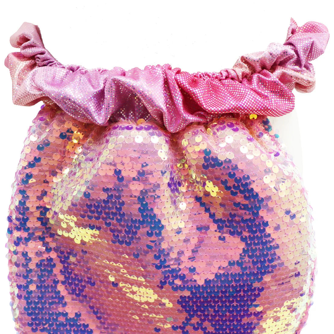 Mermaid Pink Sequin Tail With Sound