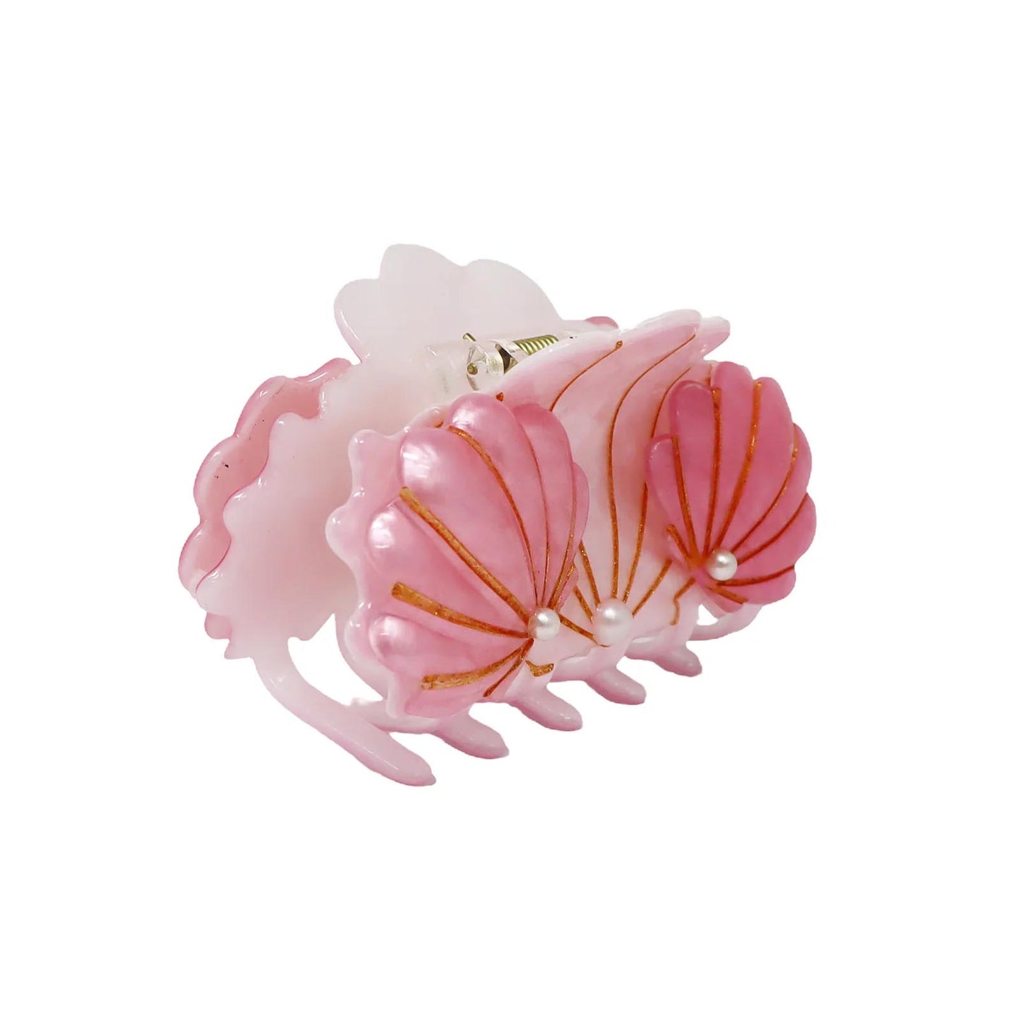 Mermaid Seashell Claw Hair Clip