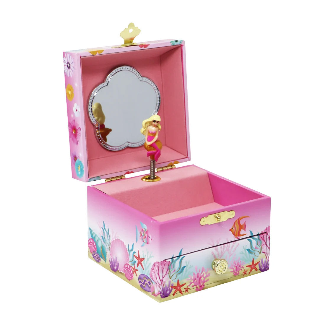 Mermaid Small Musical Jewellery Box