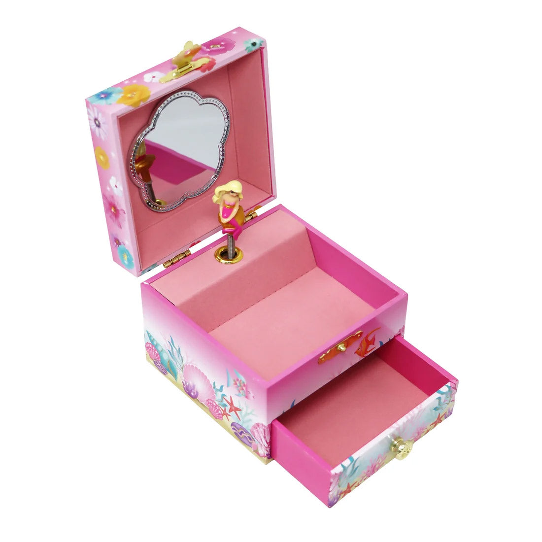 Mermaid Small Musical Jewellery Box