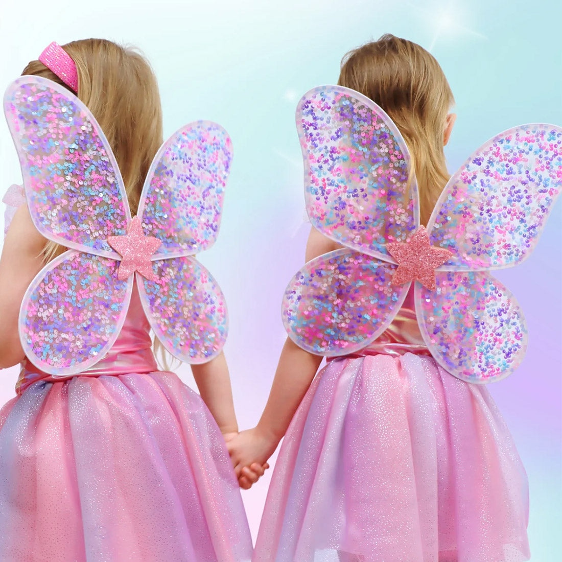 Mermaid Sparkle Sequin Wings