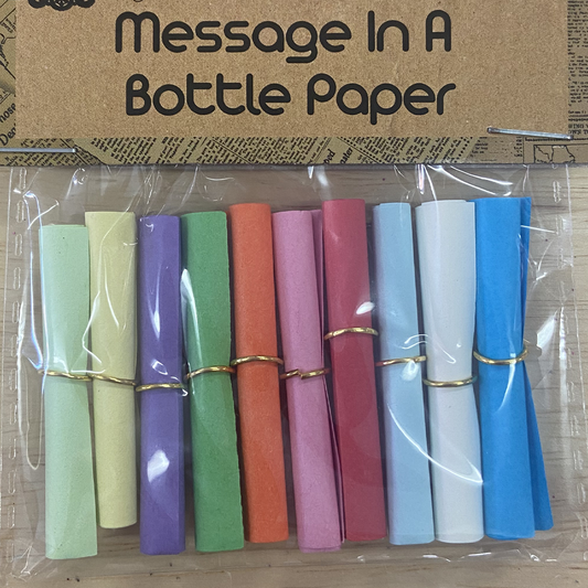 Message in a Bottle Paper