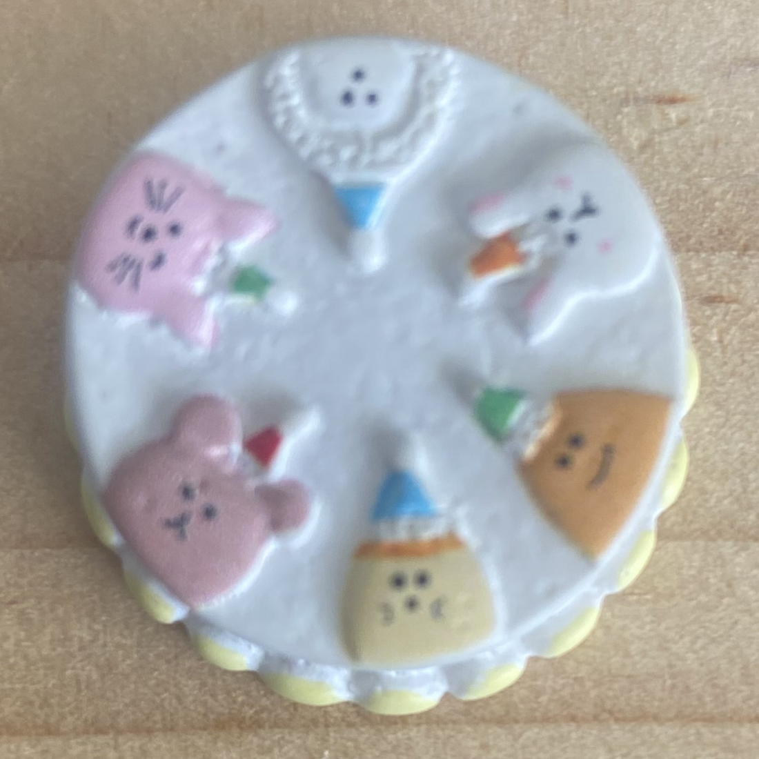 Miniature 1:12 Birthday Fairy Cake