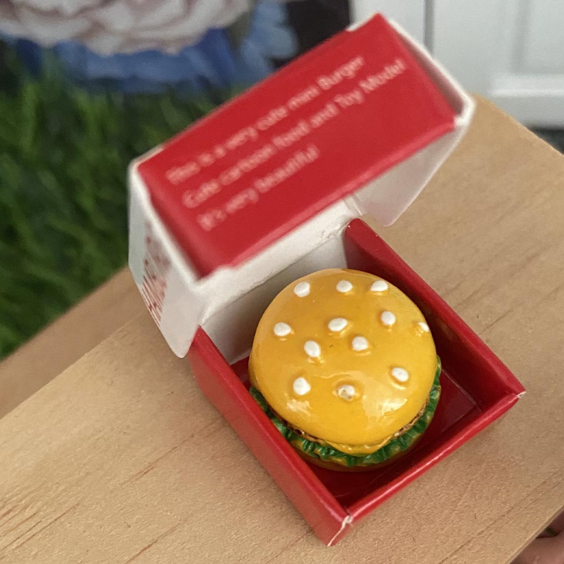 Miniature Fairy Burger in Box