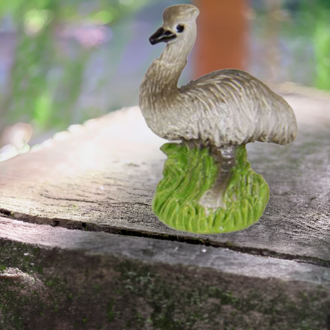 Miniature Fairy Garden Emu