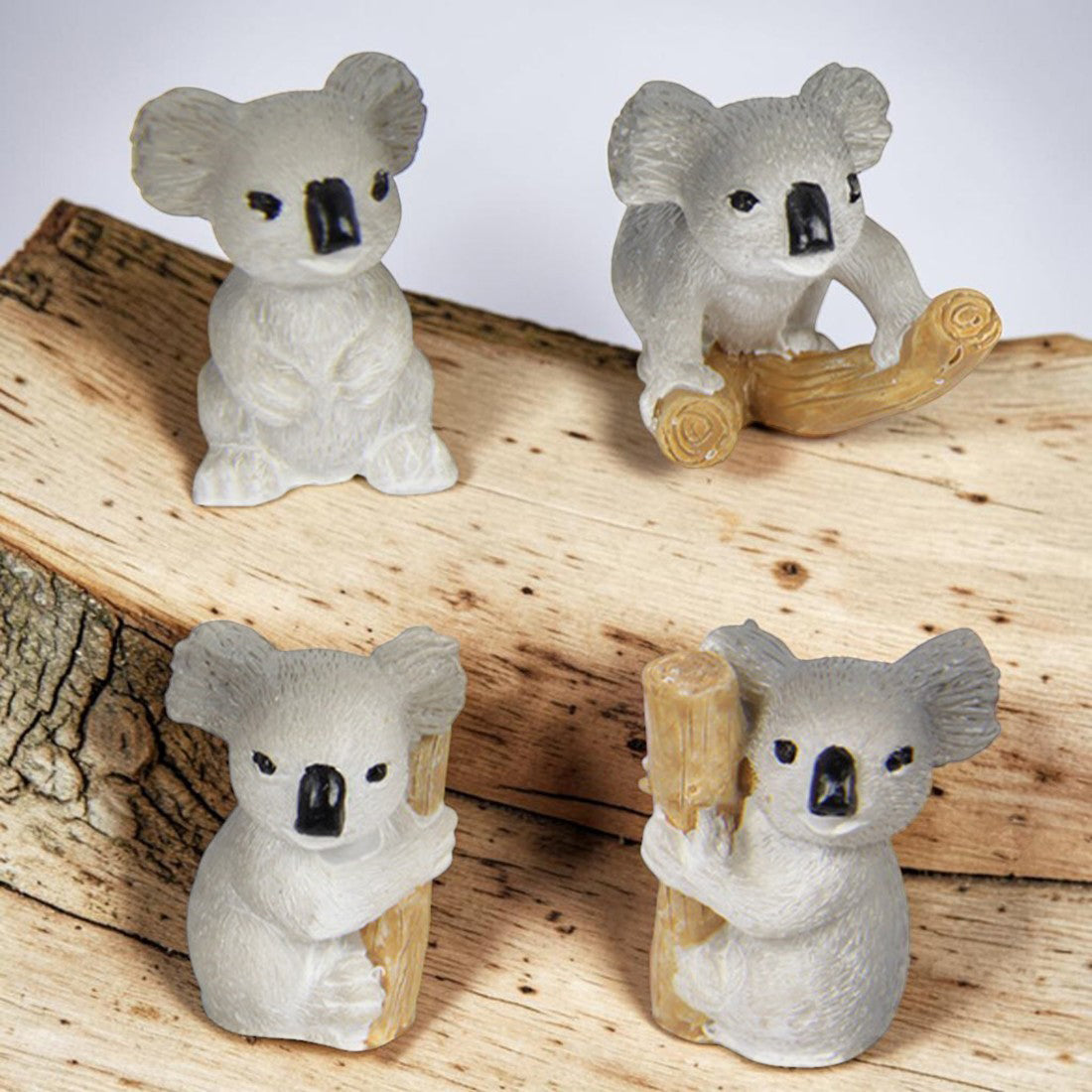 Miniature Fairy Garden Koalas