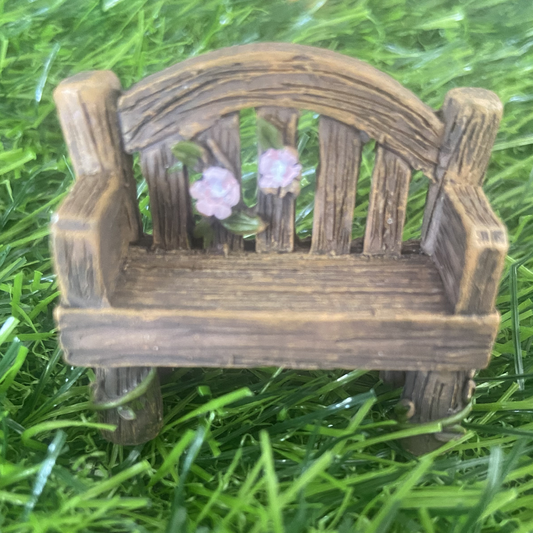 Miniature Fairy Garden Seat