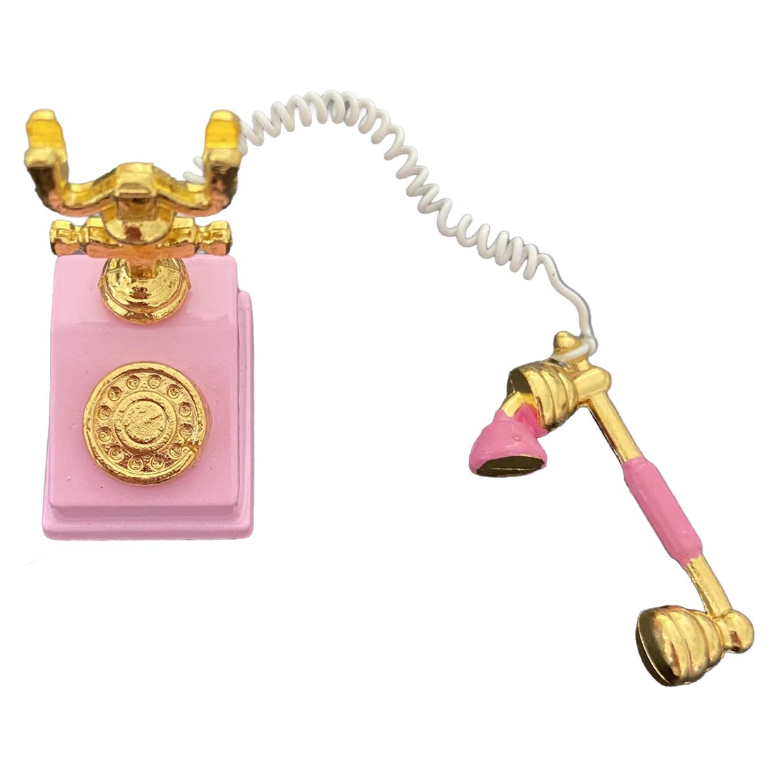 Miniature Pink Fairy Telephone