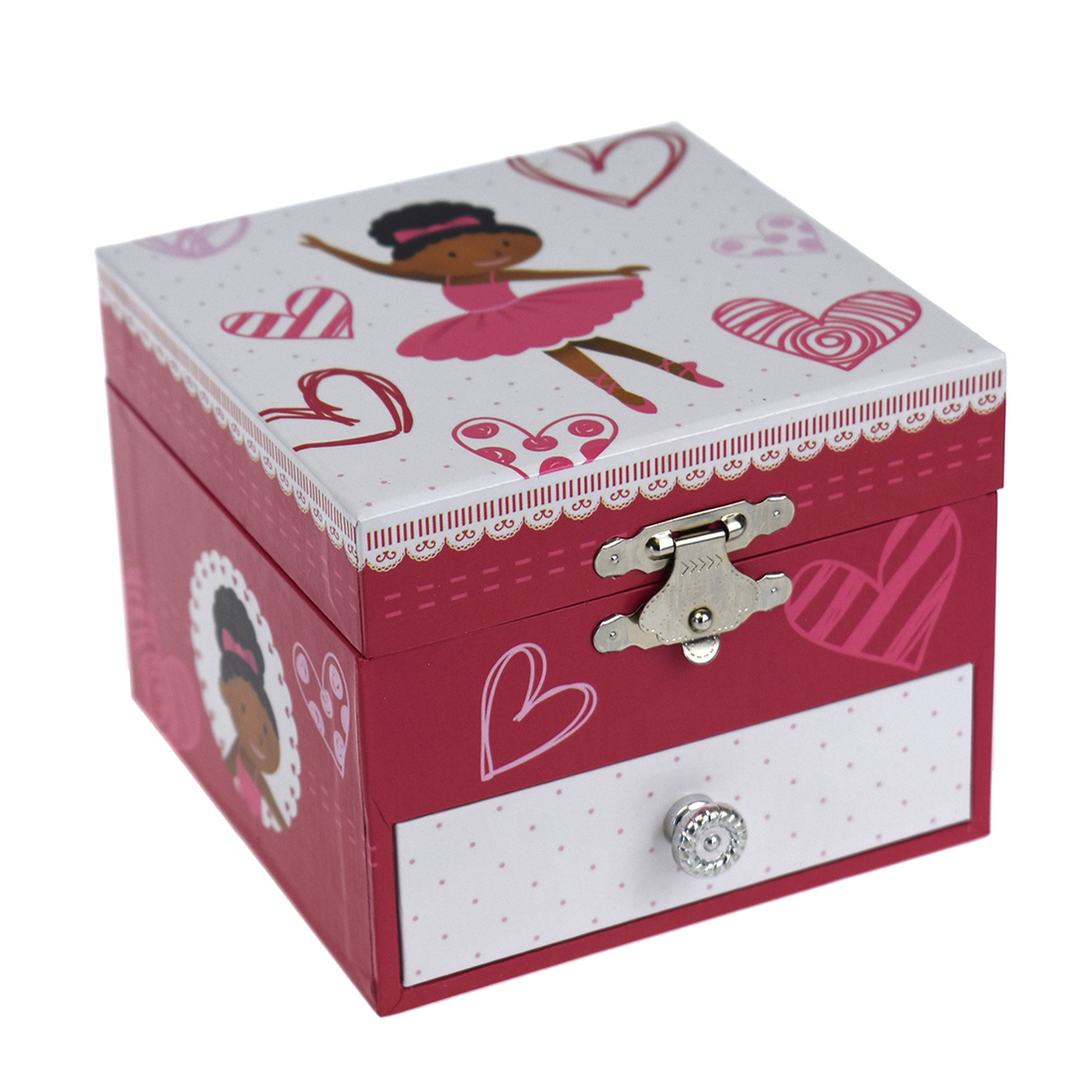 Misty Ballerina Square Music Box – The Fairy Shop