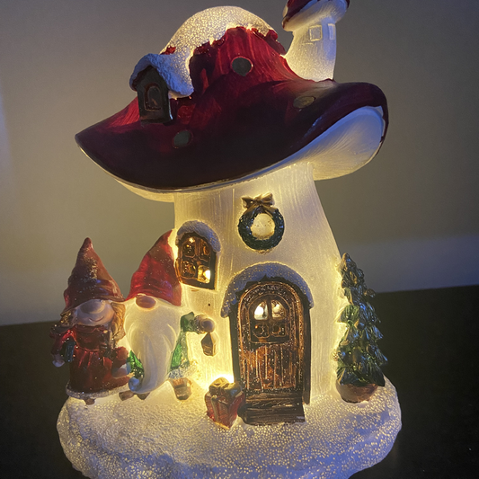 Mr and Mrs Clause Fairy House
