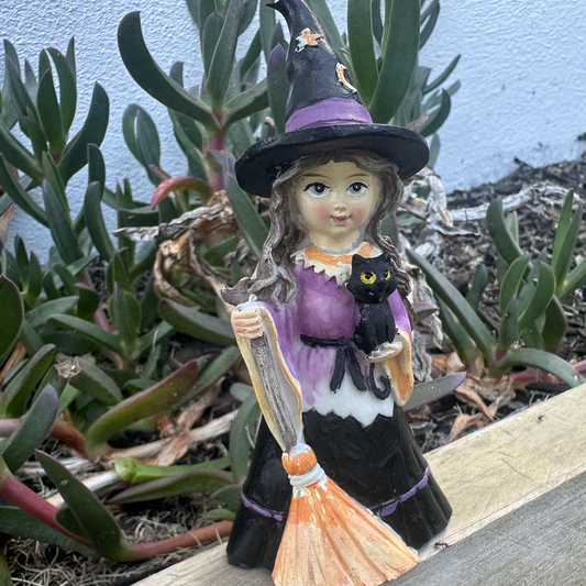 Mystic Standing Witch Figurine