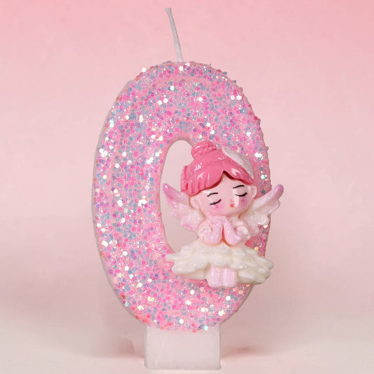 No. 0 Pink Fairy Candle
