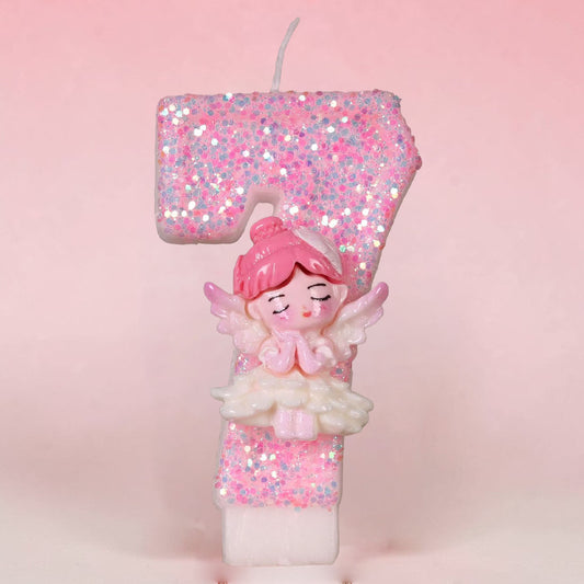 No.7 Pink Fairy Candle