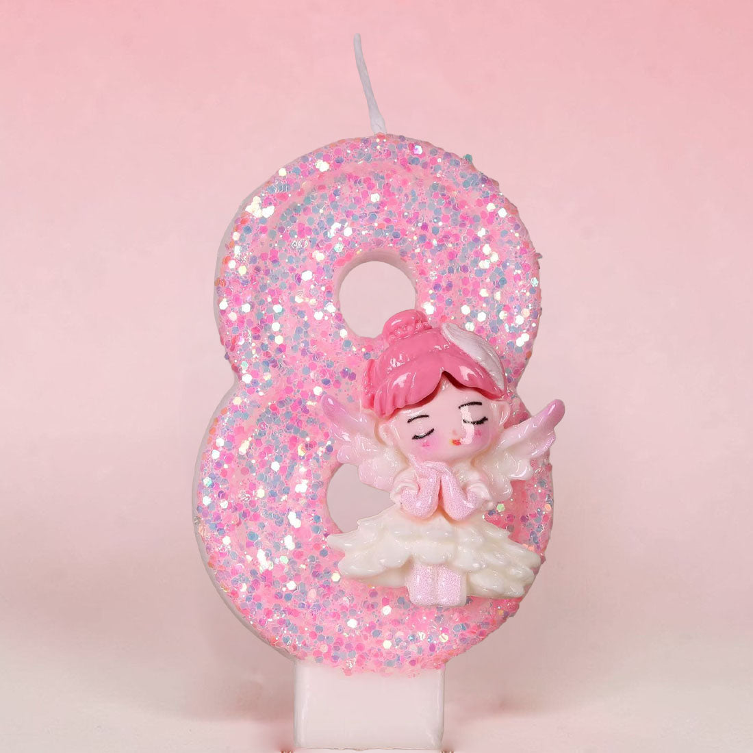 No.8 Pink Fairy Candle