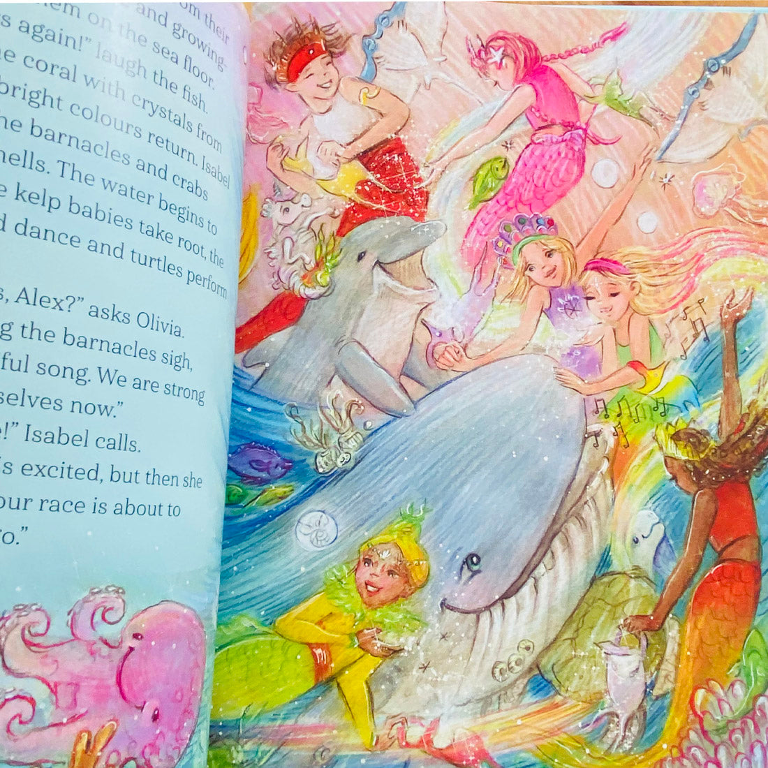 Olivia Helps the Mermaids – Hardback Book