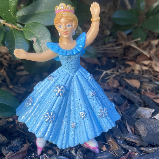 Papo Princess with Ice Skates Blue Toy Figurine