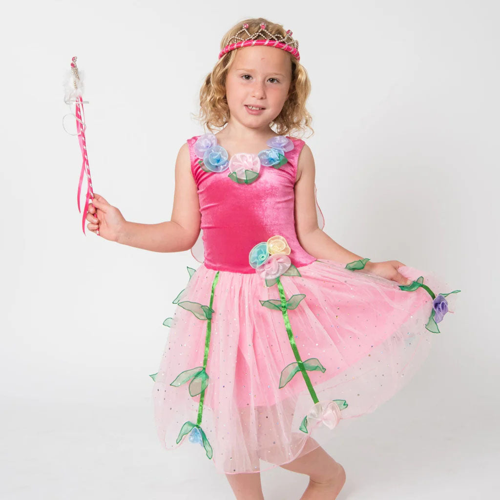 Pastel Pink Faraway Fairy Dress Size 2-4 Years