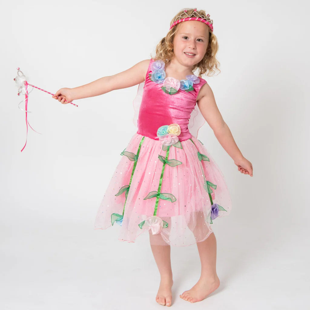 Pastel Pink Faraway Fairy Dress Size 2-4 Years