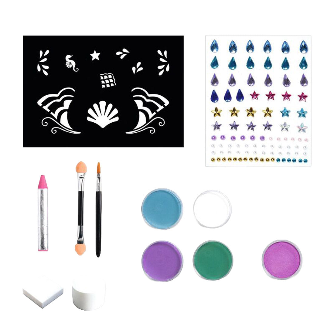 Pearl Face Painting Activity Kit