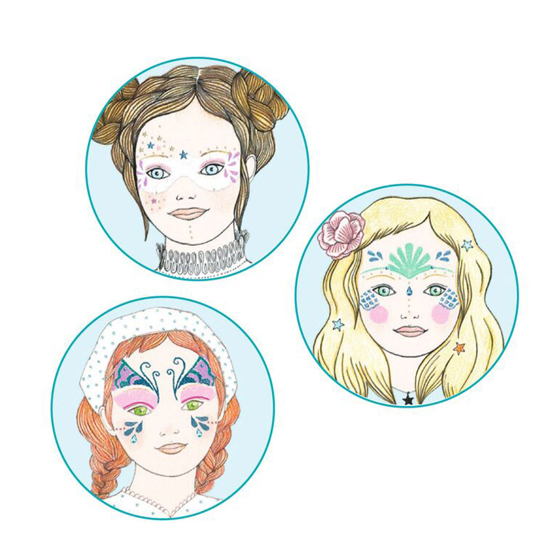 Pearl Face Painting Activity Kit