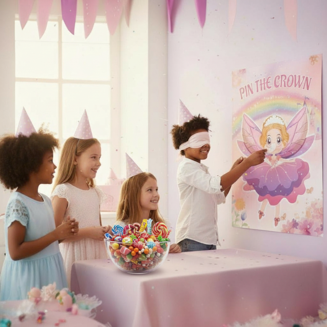 Pin The Crown On The Fairy