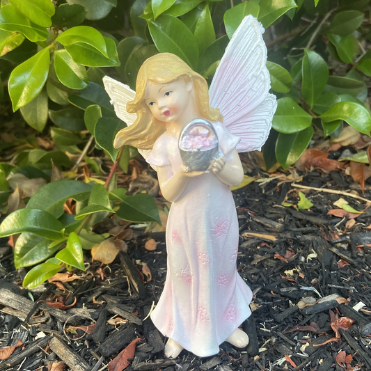 Pink Fairy Figurine