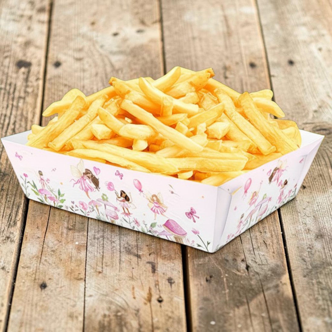 Pink Fairy Party Food Tray 6pk