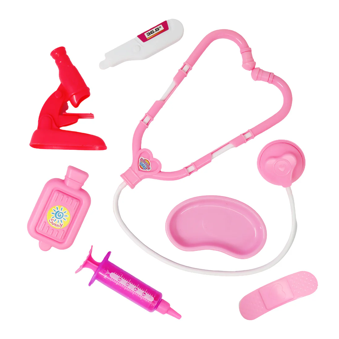 Pink Medical Play Set