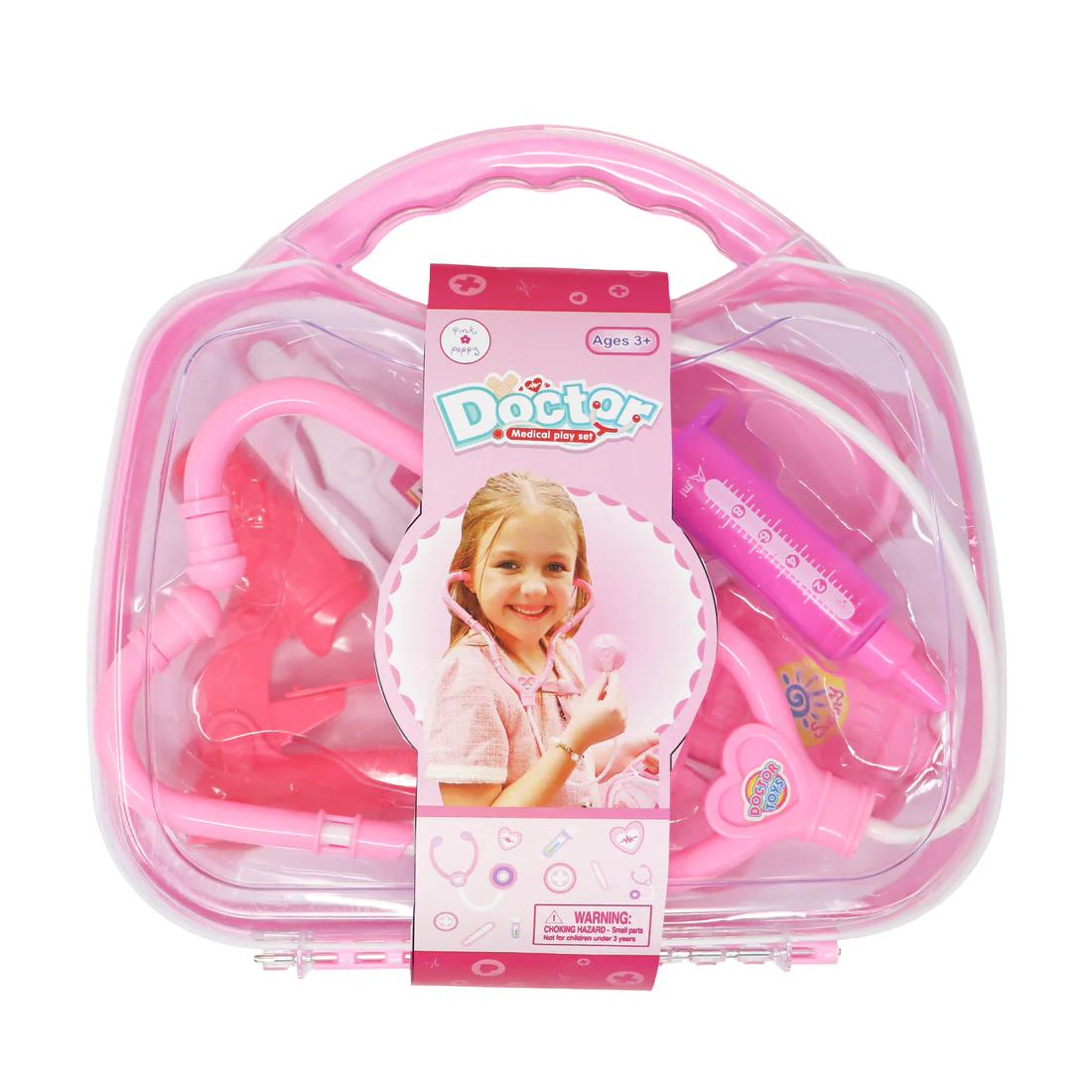 Pink Medical Play Set