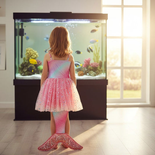 Pink Mermazing Mermaid Dress With Tail