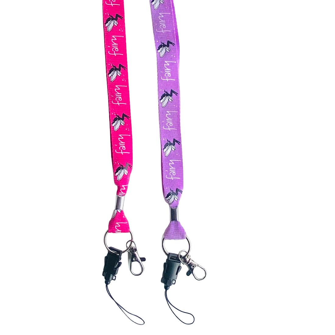 Pink or Purple Fairy Lanyard