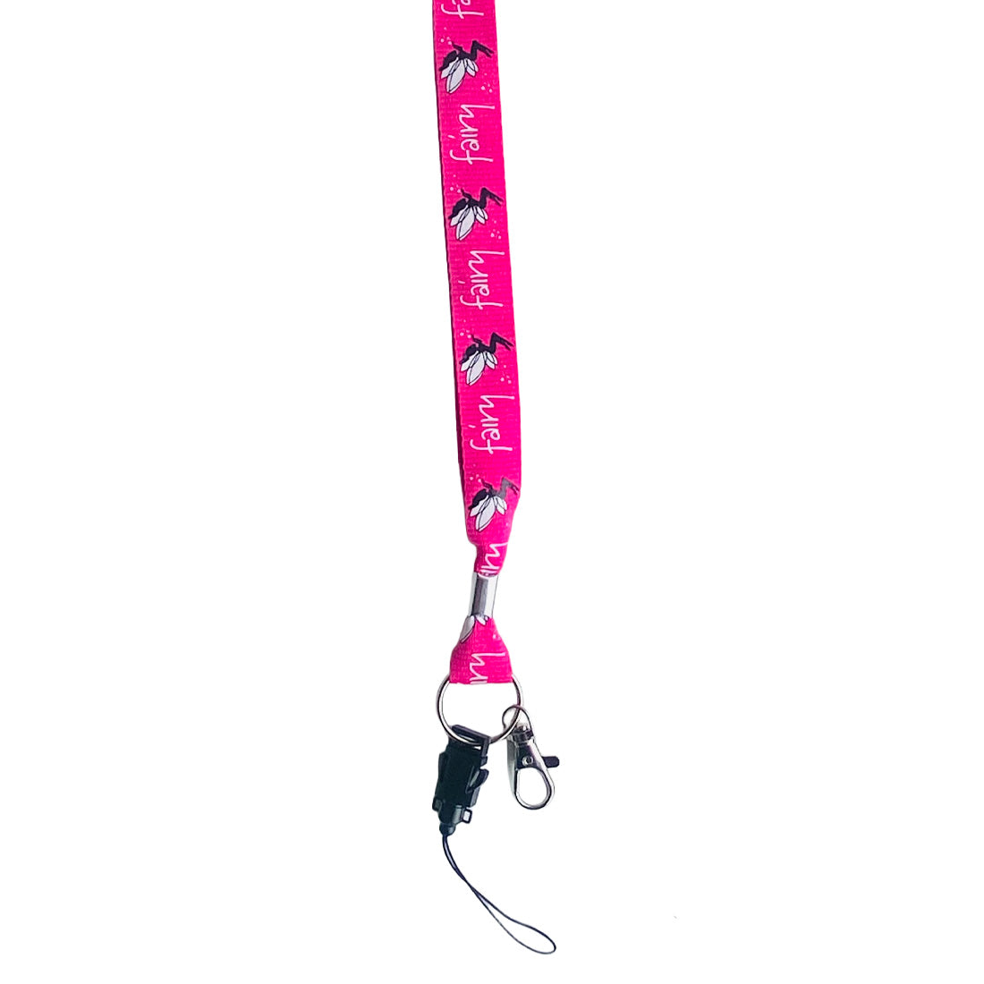 Pink or Purple Fairy Lanyard