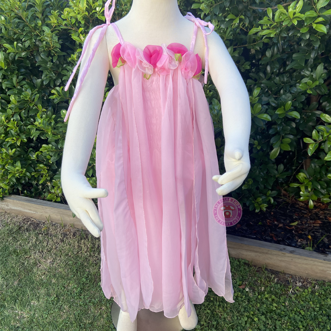 Pink Waterlily Forest Fairy Dress Boho Chic The Fairy Shop Pink Waterlily Forest Fairy Dress Boho Chic The Fairy Shop
