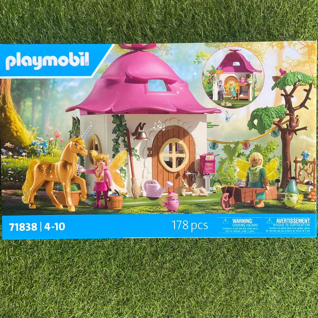 Playmobil - Fairy Home with Golden Unicorn