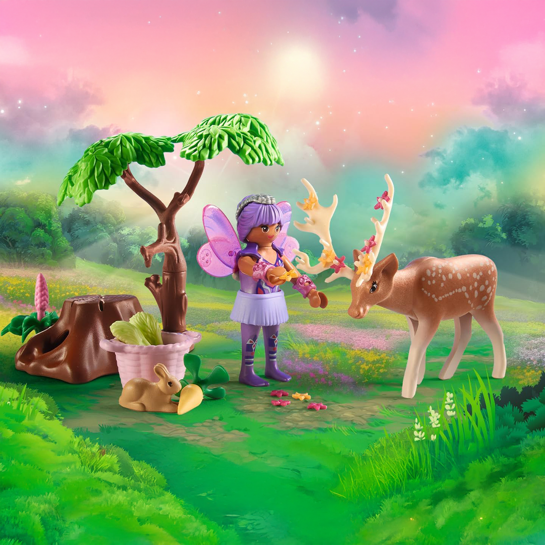 Playmobil Princess Magic - Fairies with Forest Animals