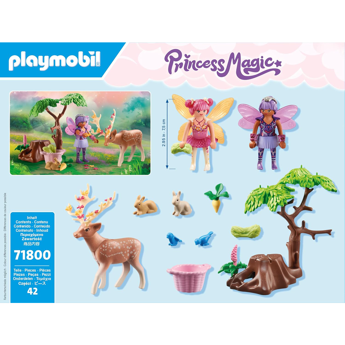 Playmobil Princess Magic - Fairies with Forest Animals