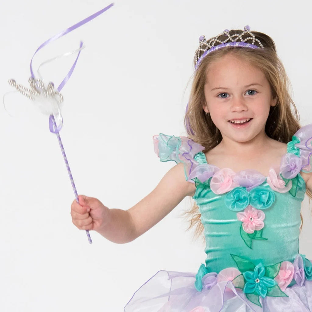 Princess Tiara and Wand Set - Lavender